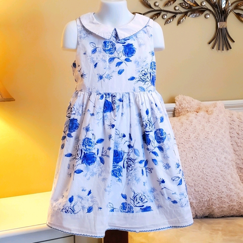 Lydia Jane Blue Flower Dress